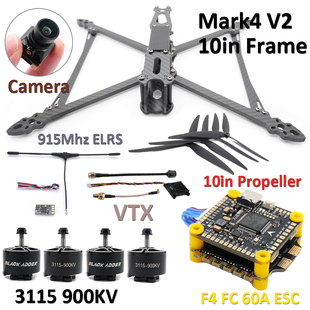 Fpv Drone Tool Kit - Mark4 V2 10in Telaio Combo Set