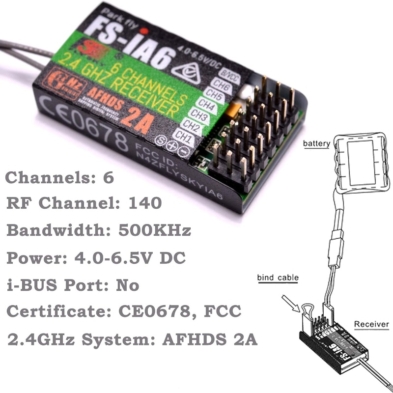 Ricevitore Flysky FS-IA6 6CH d - Fpv Drone Battery recensione e prezzo