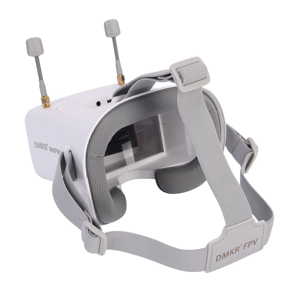 Occhiali FPV 008D PRO Bianchi  - Fpv Drone Goggles recensione e prezzo