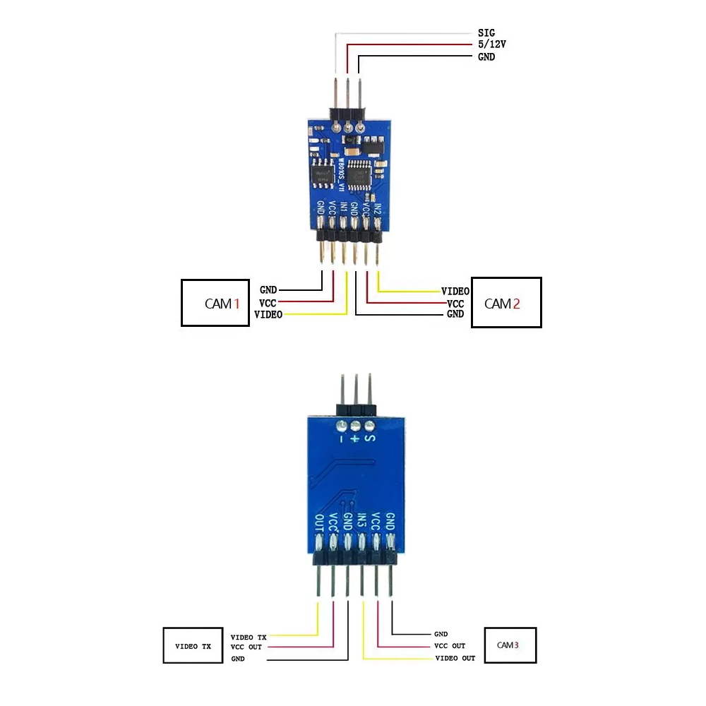 Modulo Switcher Video a 3 Cana - Fpv Drone Battery recensione e prezzo