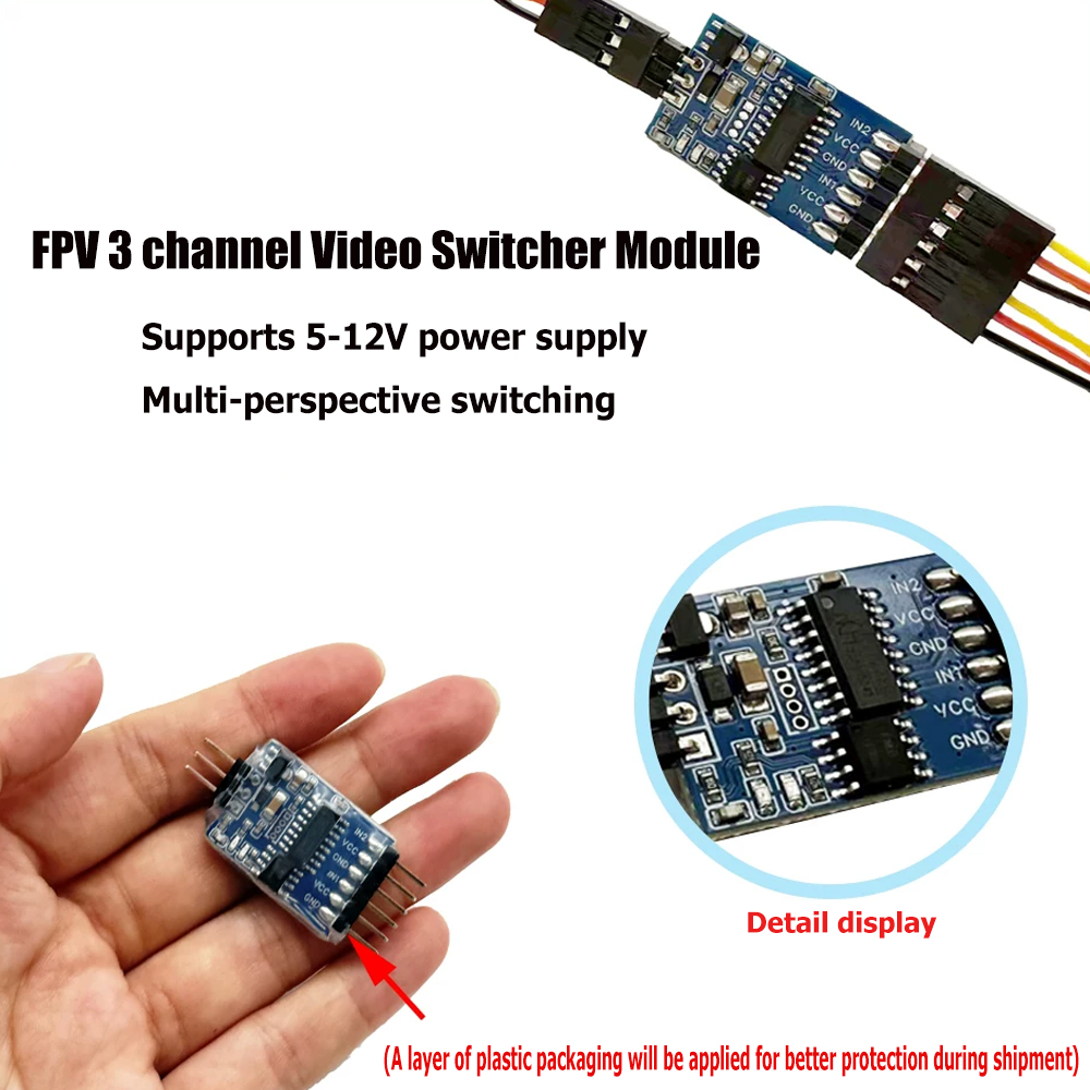 Modulo Switcher Video a 3 Cana - Fpv Drone Battery recensione e prezzo