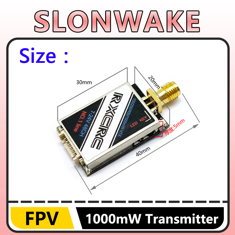 SLONWAKE Trasmettitore Video R - Fpv Drone Frame recensione e prezzo