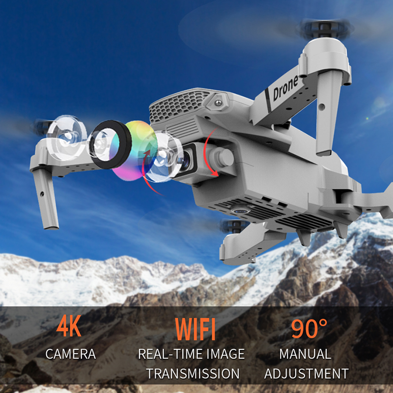 Drone Elicottero Mini E88 4K H - Eachine Drone E58 recensione e prezzo