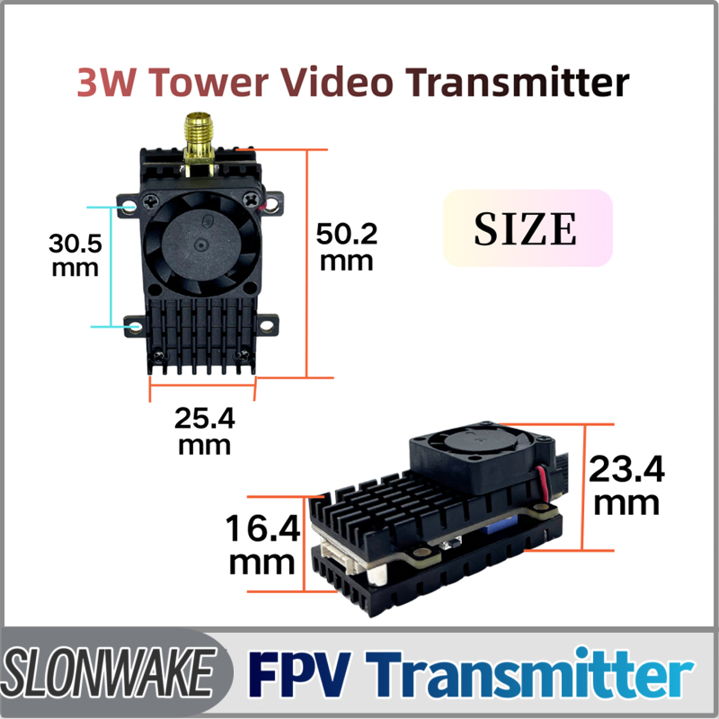 SLONWAKE 5.8G 3000mW Simulazio - Fpv Drone Frame recensione e prezzo